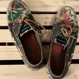 🌈Sperry Top-Sider Floral Shoes 👟